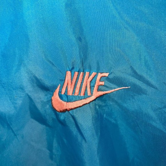 VTG Men’s Nike Black Tag Full Zip Lightweight Logo Windbreaker Jacket XXL Rare - Picture 2 of 12